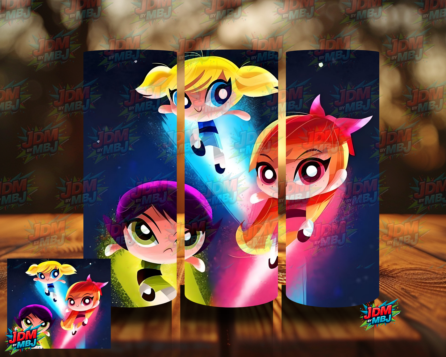 Inspired by Power Puff Girls Sublimation Prints