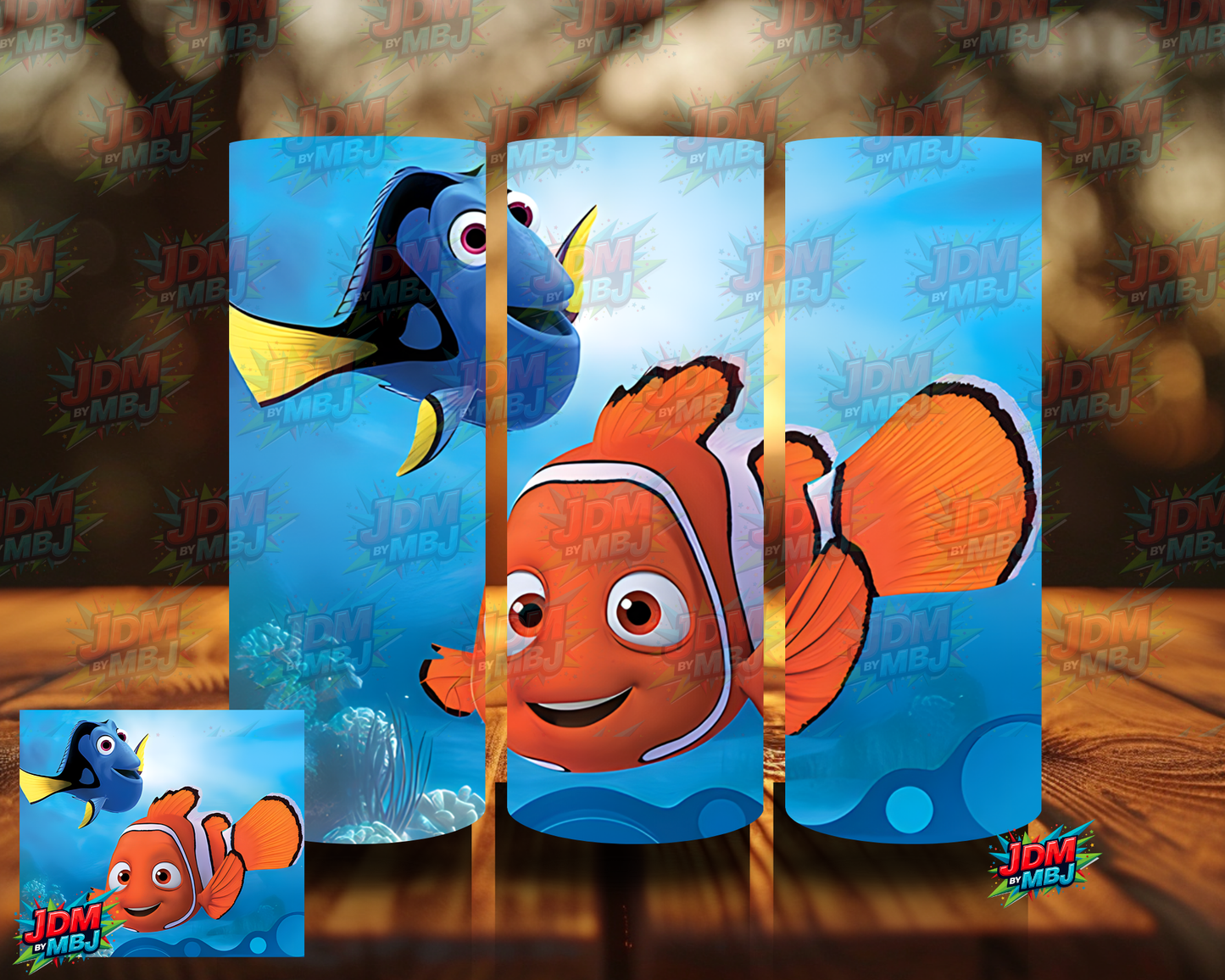 Inspired by Finding Nemo Sublimation Prints