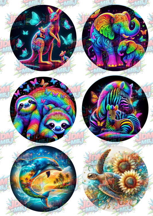 Car Coaster Sublimation Prints