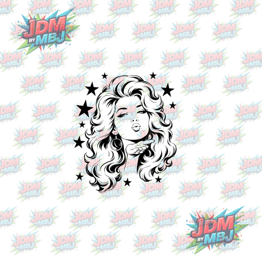 Iron On - Dolly Parton DTF