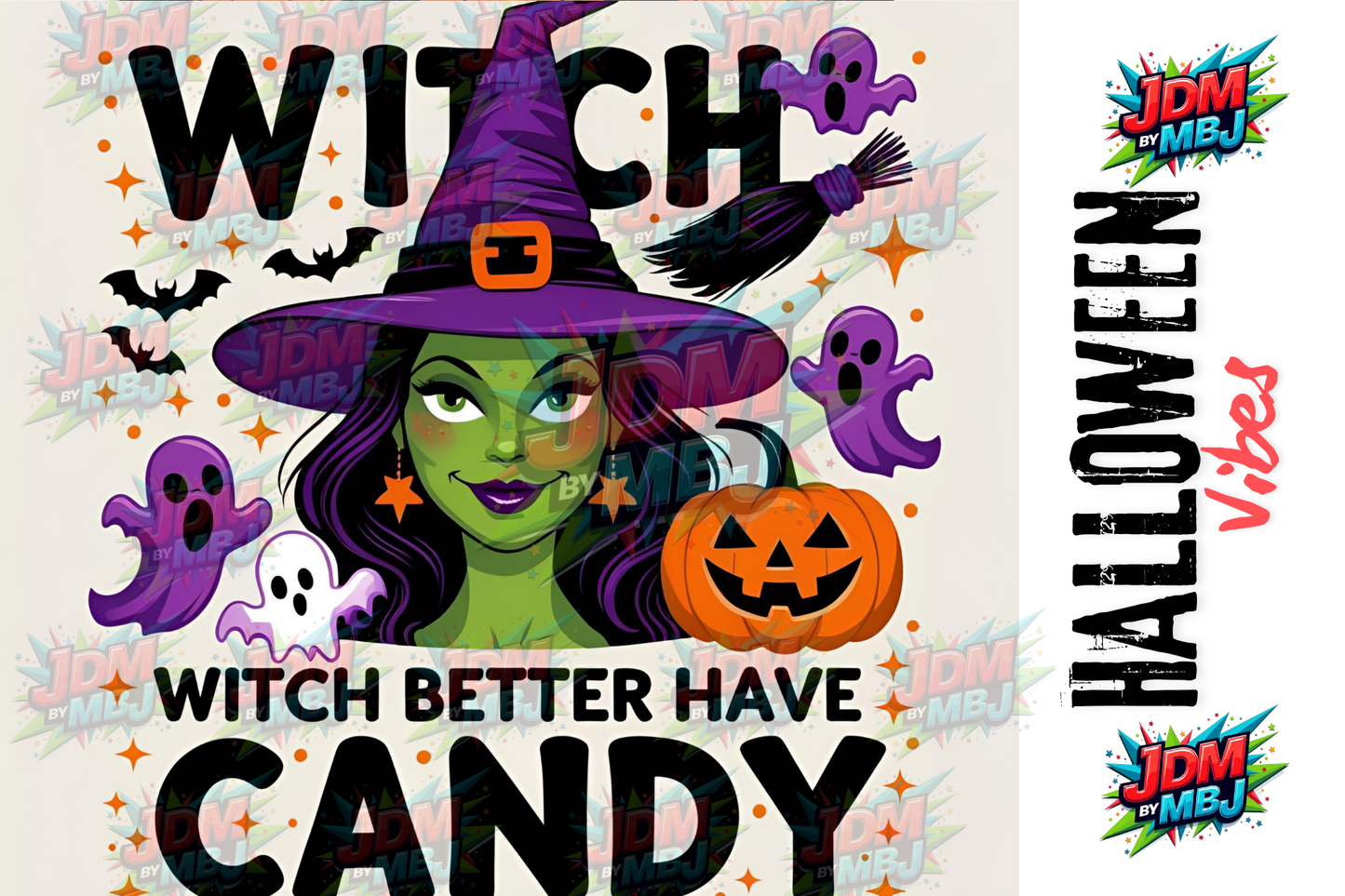 Inspirado en las impresiones de sublimación de Halloween
