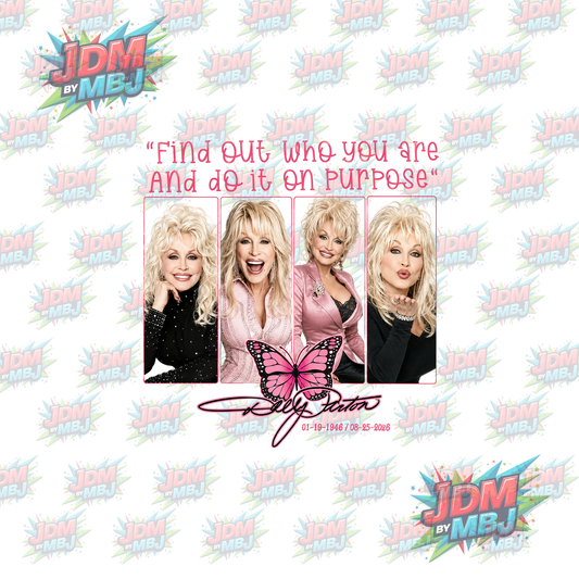 Iron On - Dolly Parton DTF