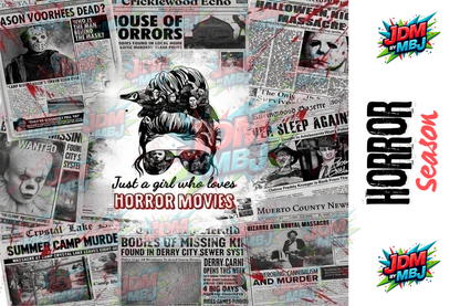 Inspirado en el terror [Volumen 1] Impresiones por sublimación