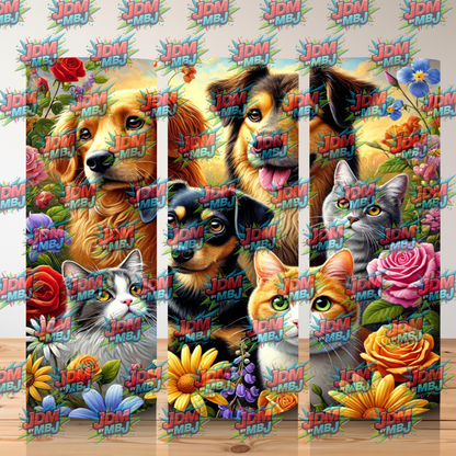 Inspirado en las impresiones de sublimación de mascotas.