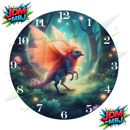 Impresiones de sublimación de relojes de 8 pulgadas (20 cm x 20 cm) - Inspiradas en animales