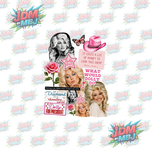 Iron On - Dolly Parton DTF