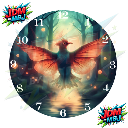 Impresiones de sublimación de relojes de 8 pulgadas (20 cm x 20 cm) - Inspiradas en animales