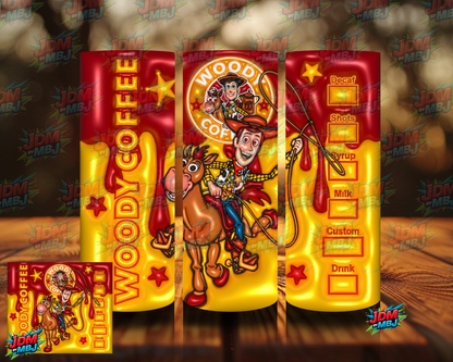 Bubble Style "Coffee" Sublimation Prints