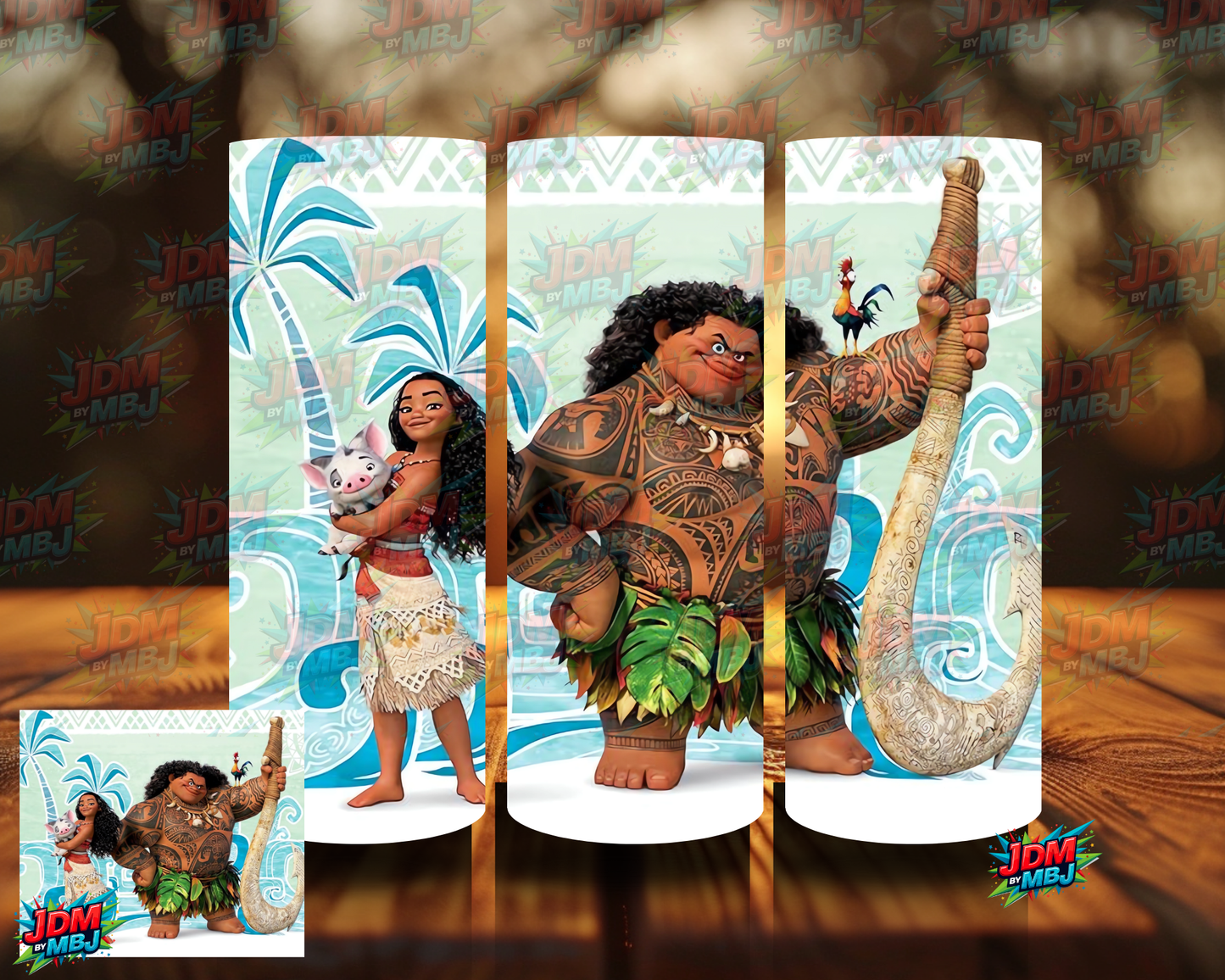 Inspired by Moana Sublimation Prints