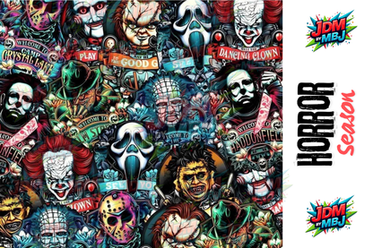 Inspirado en el terror [Volumen 2] Impresiones por sublimación