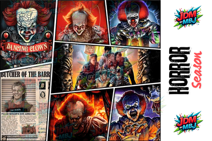 Inspirado en el terror [Volumen 1] Impresiones por sublimación