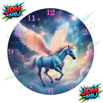 Impresiones de sublimación de relojes de 8 pulgadas (20 cm x 20 cm) - Inspiradas en animales