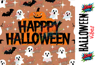 Inspirado en las impresiones de sublimación de Halloween