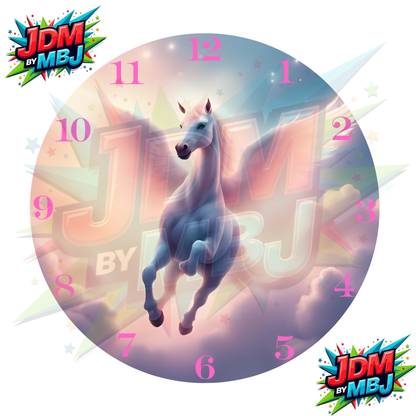 Impresiones de sublimación de relojes de 8 pulgadas (20 cm x 20 cm) - Inspiradas en animales