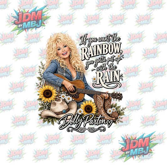 Iron On - Dolly Parton DTF
