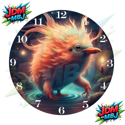 Impresiones de sublimación de relojes de 8 pulgadas (20 cm x 20 cm) - Inspiradas en animales