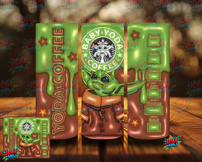 Bubble Style "Coffee" Sublimation Prints