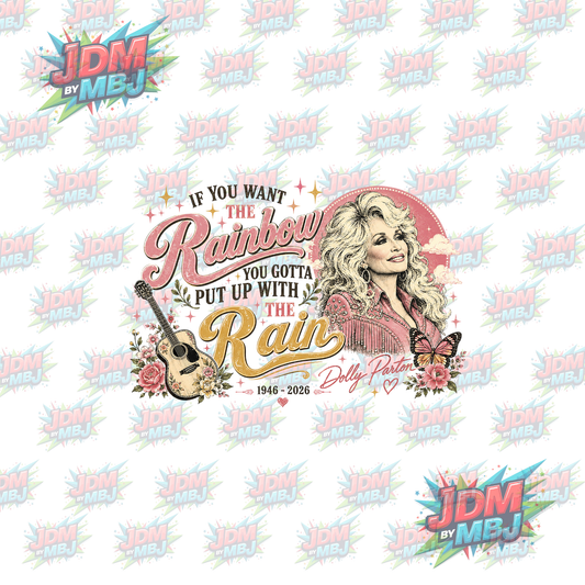 Iron On - Dolly Parton DTF