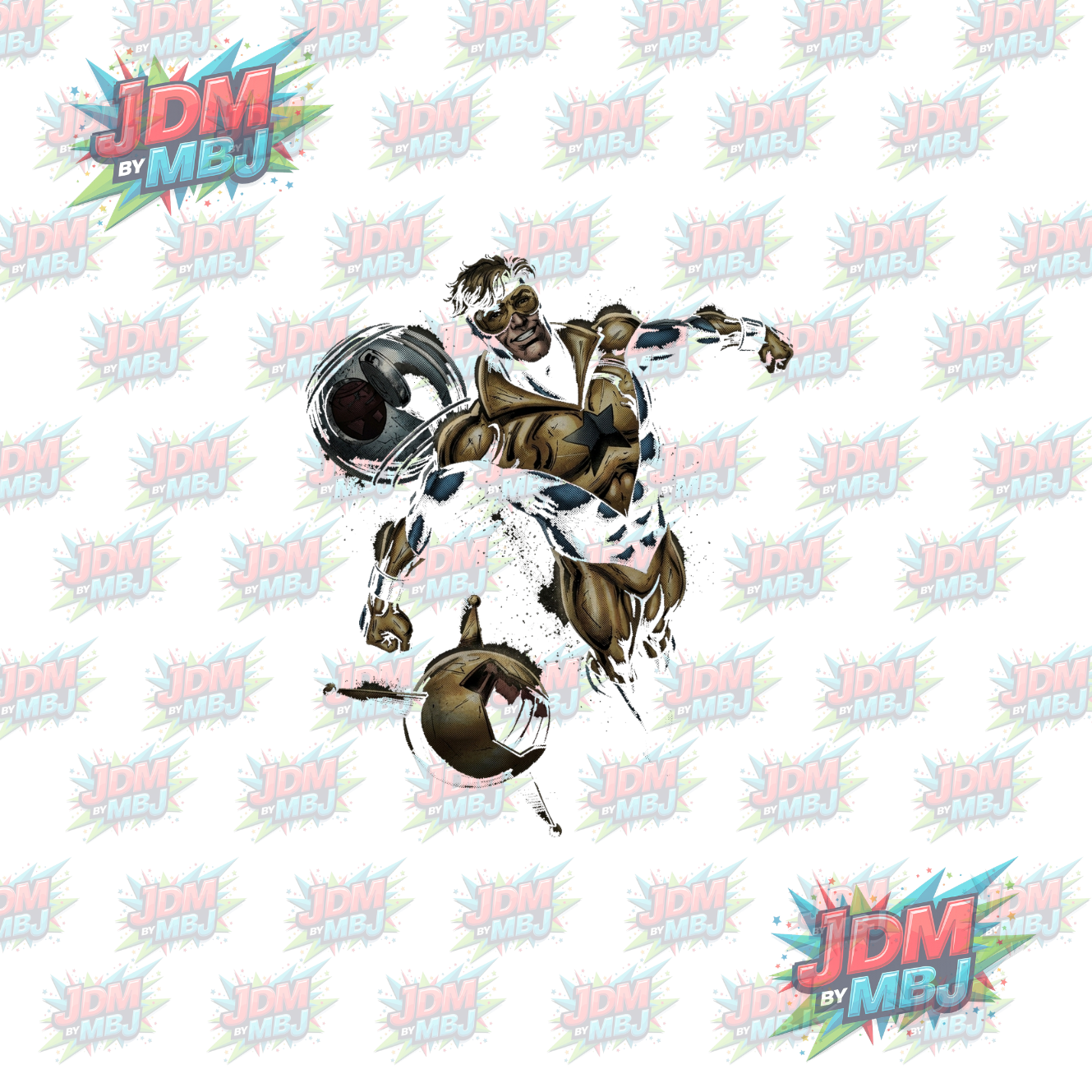 Iron On - Marvel/DC Halftone DTF
