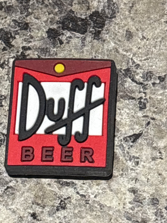 Inspired by Duff Beer Shoe Charm's