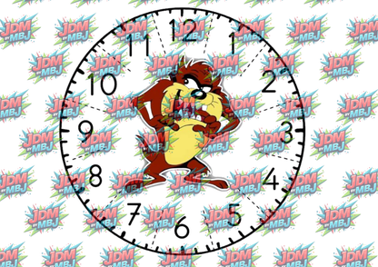 Clock Sublimation Prints- Inspired by Disney, Stitch & More