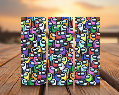 Inspirado en las impresiones de sublimación de Among Us