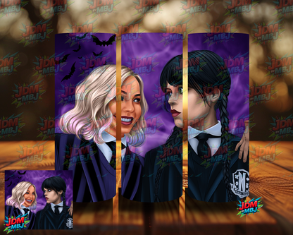 Inspired by Wednesday (TV Show) Sublimation Prints