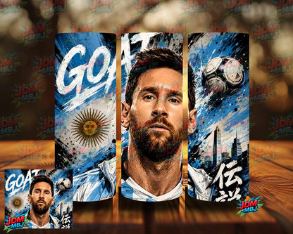 Inspired by Messi Soccer Player Sublimation Prints