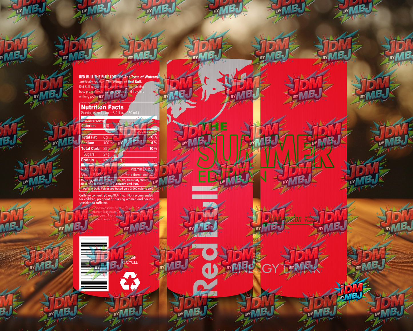 Inspired by Red Bull Sublimation Prints