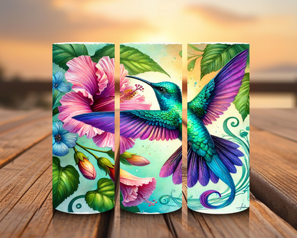 Impresiones de sublimación de aves y mariposas