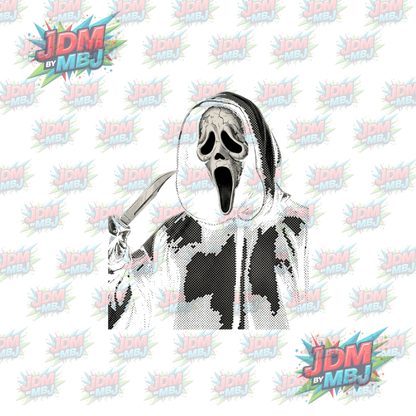 Iron On - Horror 'Halftone' DTF
