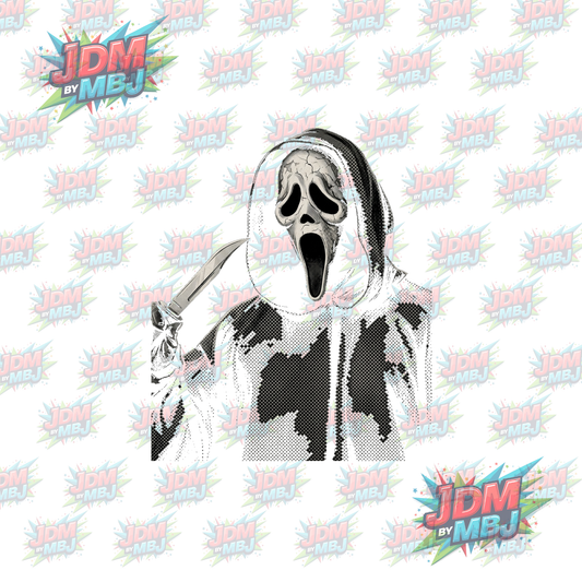 Iron On - Horror 'Halftone' DTF