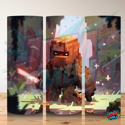 Inspirado en las impresiones de sublimación de MineCraft