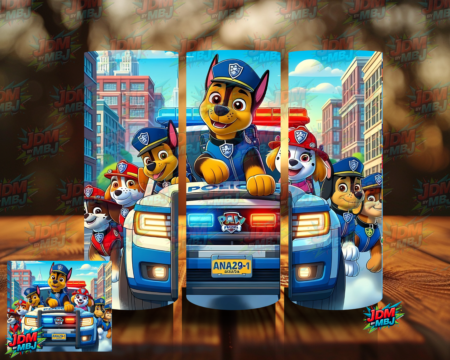 Inspired by Paw Patrol Sublimation Prints