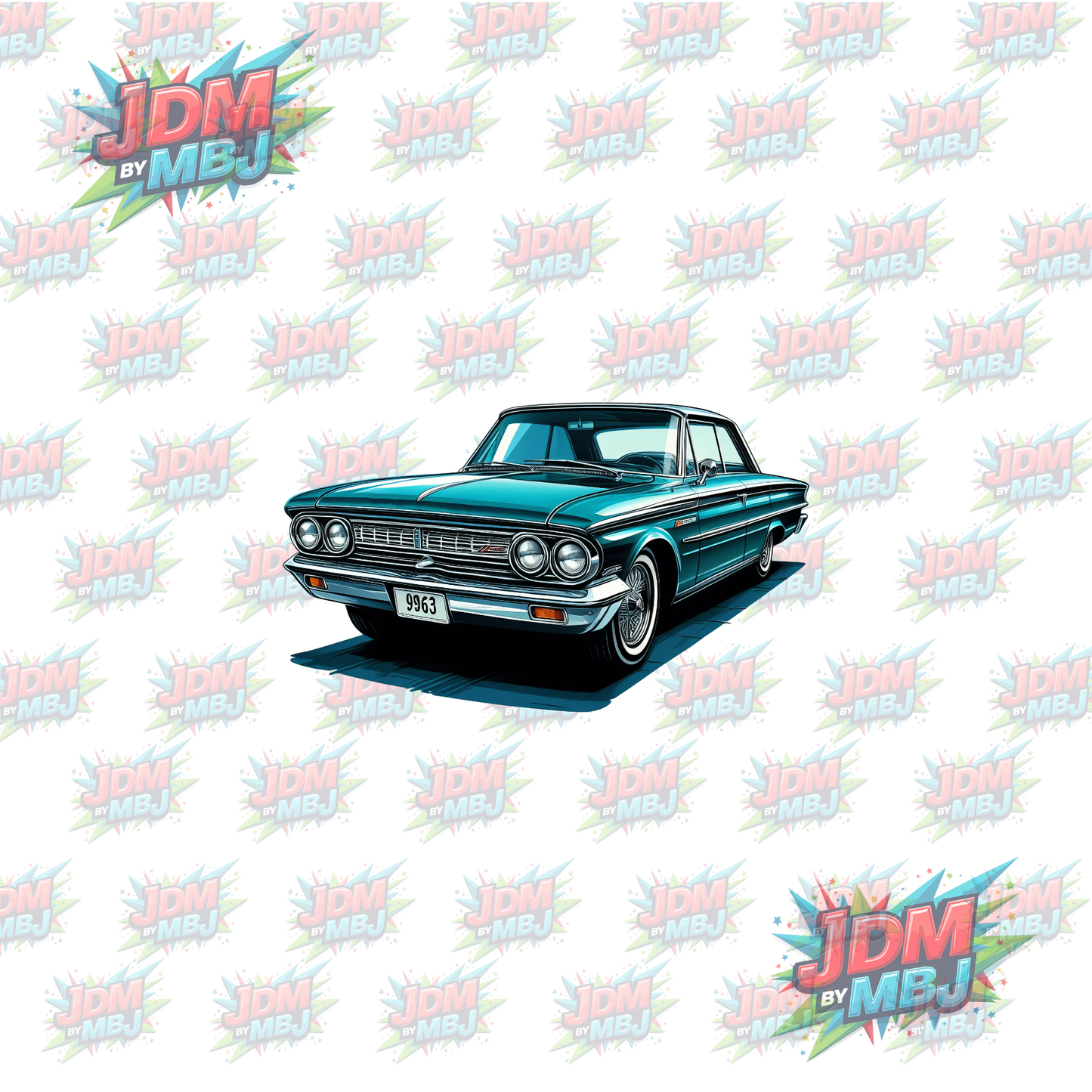 Iron On - Classic Vintage Cars DTF 20cm