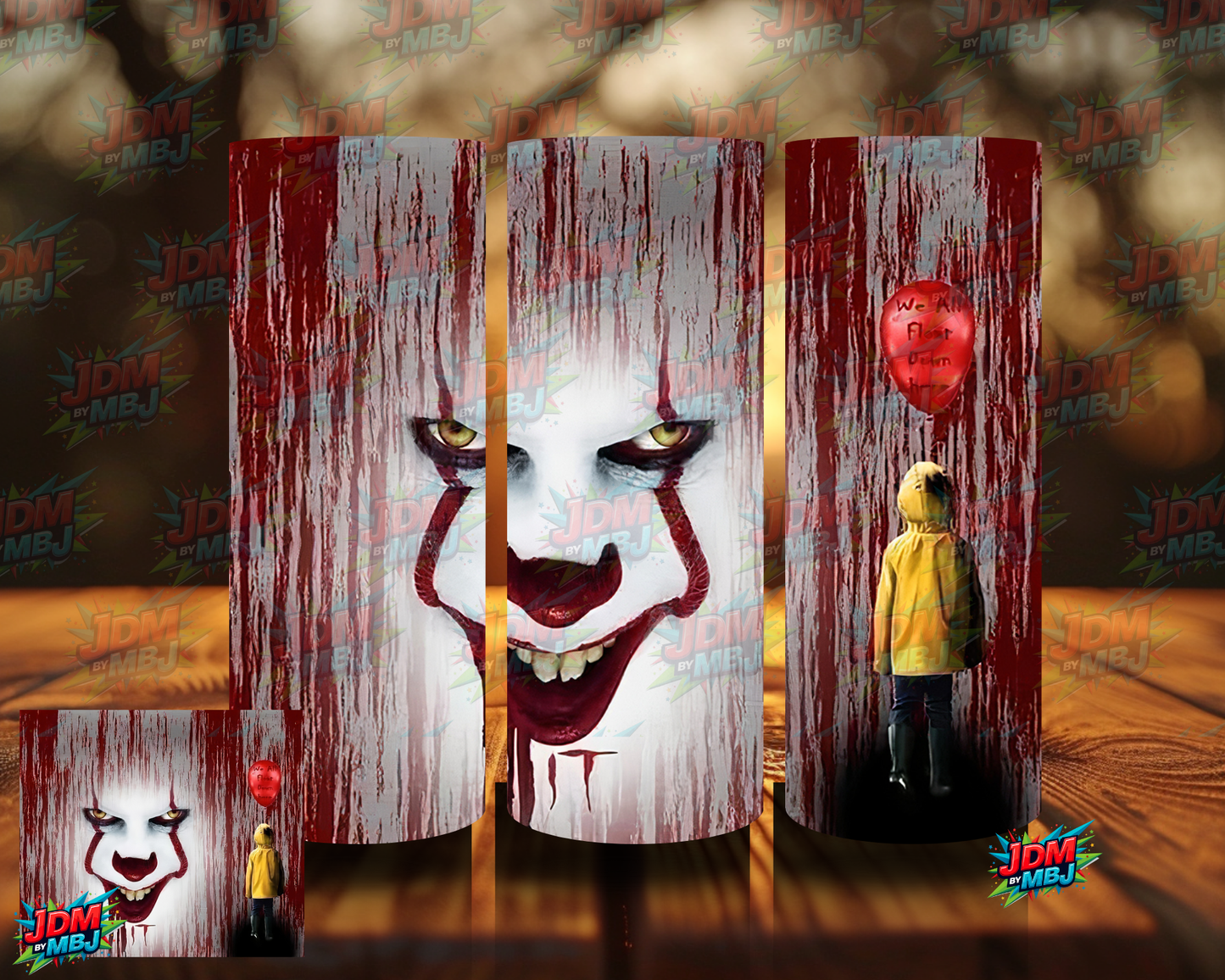 Inspired by Pennywise (IT) Sublimation Prints