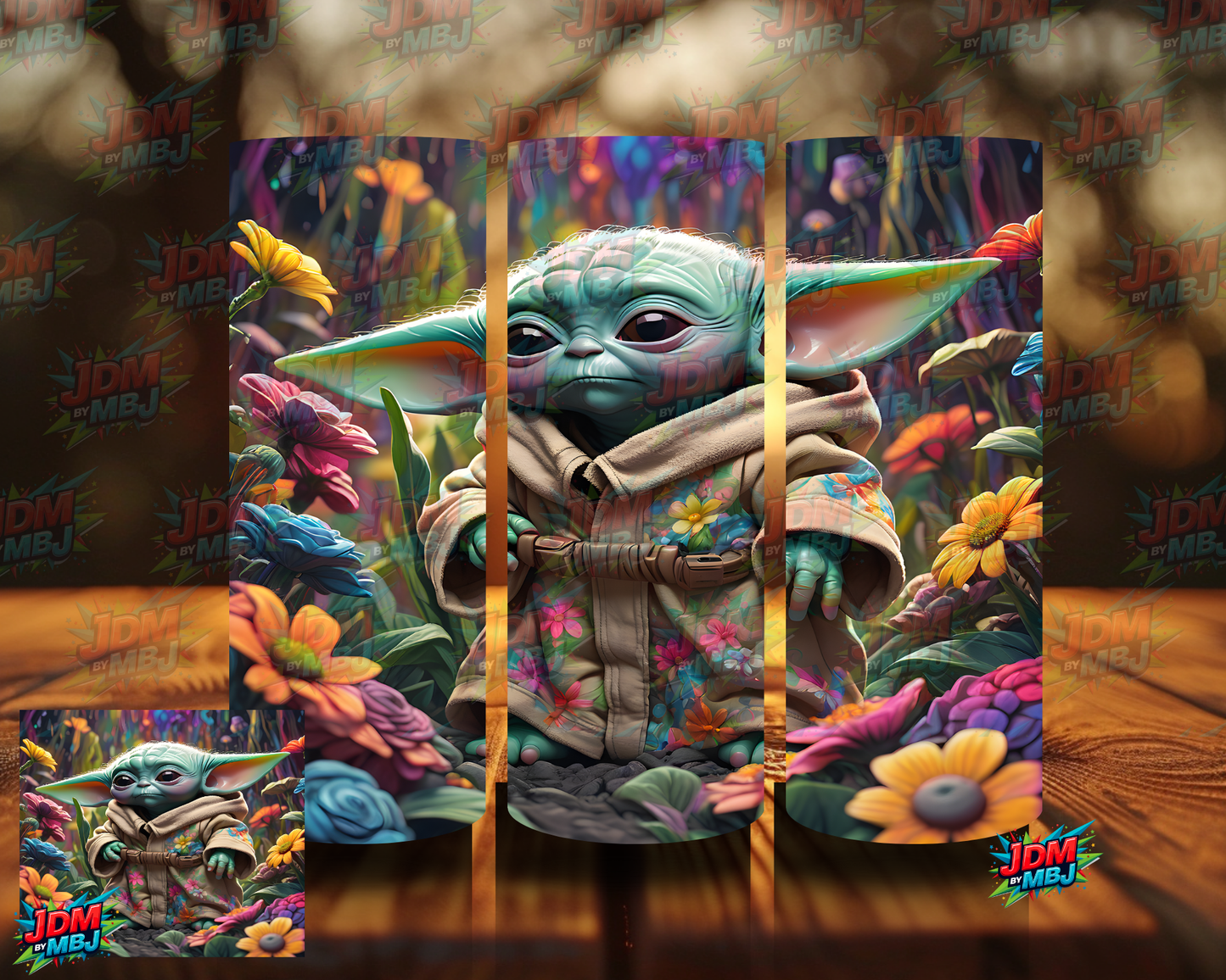 Inspired by Yoda Sublimation Prints