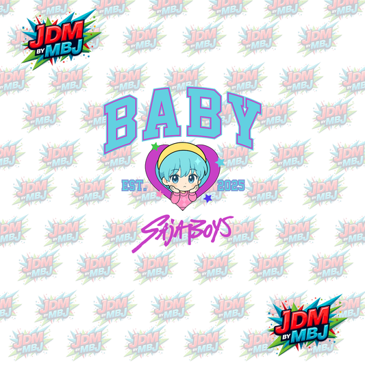 Iron On - Baby "Saja Boy"  "K-Pop" DTF 20cm