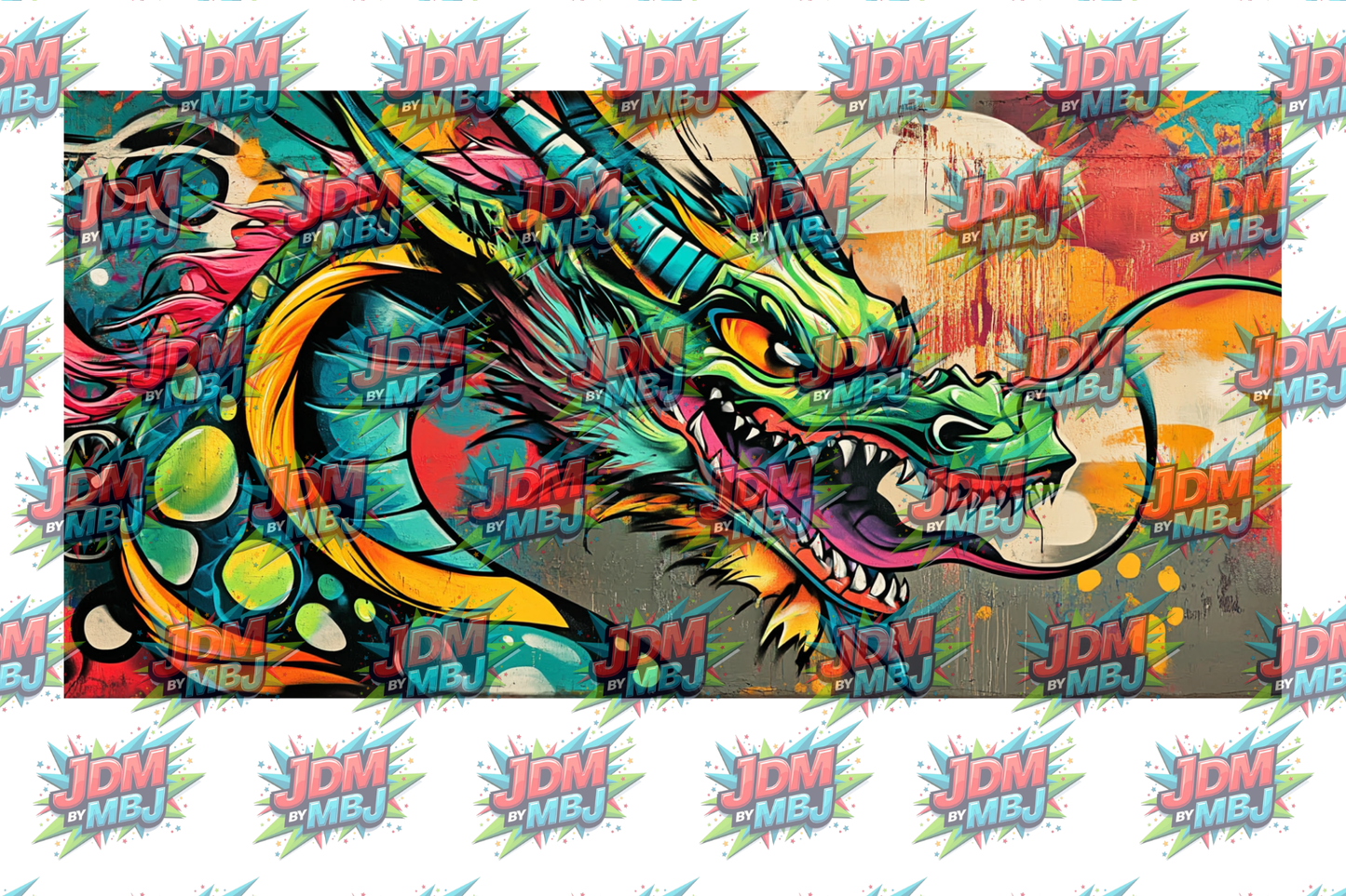 Inspired by Dragons Sublimation Prints