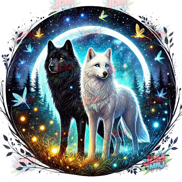 Iron On - Mystery Wolf's DTF 25cm