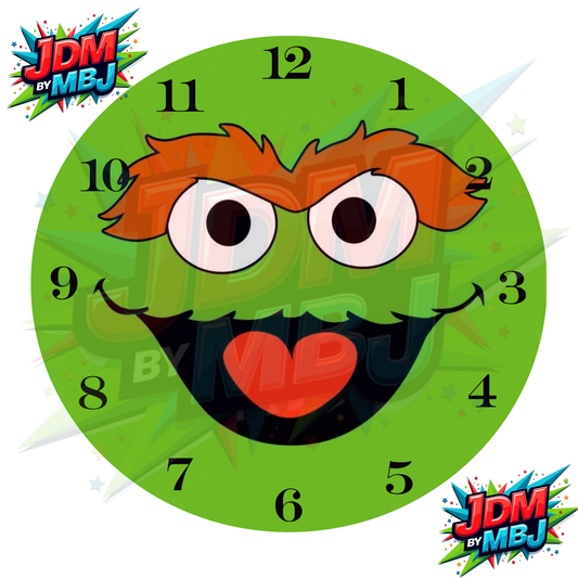 Clock Sublimation Prints - Inspired by Cartoon's