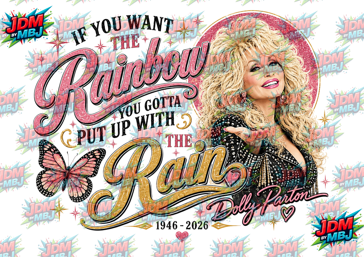 Inspired by Dolly Parton Cutting Board Sublimation Prints