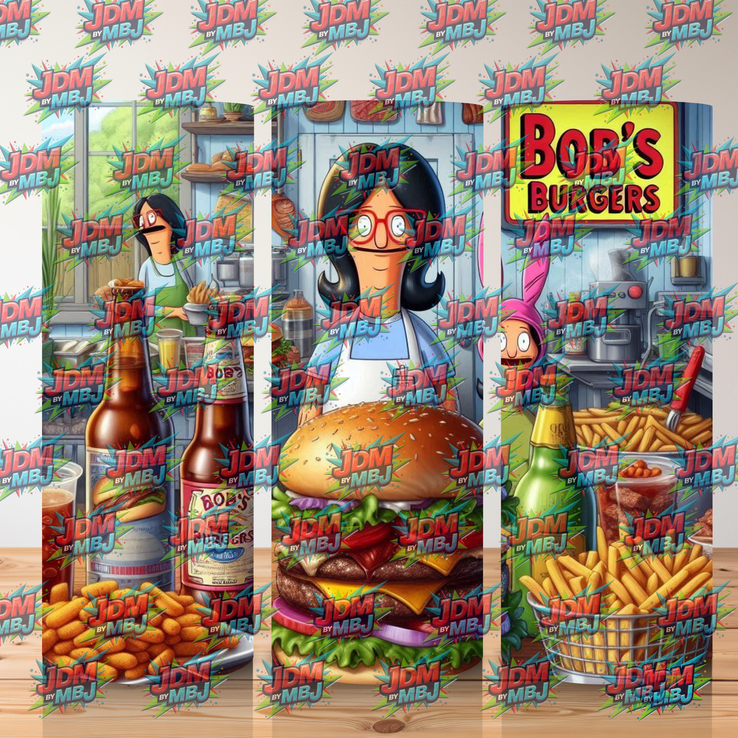 Inspired by Bob's Burgers Sublimation Prints