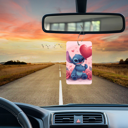 Inspired by Stitch Car Air Freshener Sublimation Prints