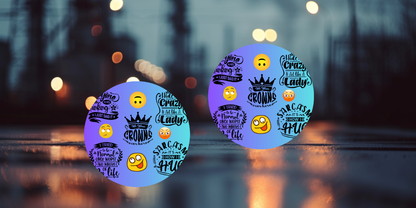 Impresiones de sublimación de posavasos de Super Mario (8 por página)