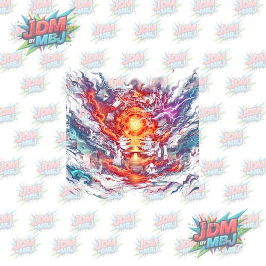 Iron On - Naruto 'Halftone' DTF
