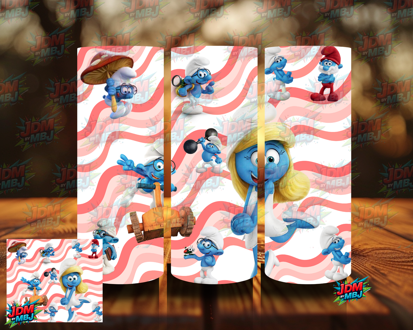 Inspired by Smurf's Sublimation Prints