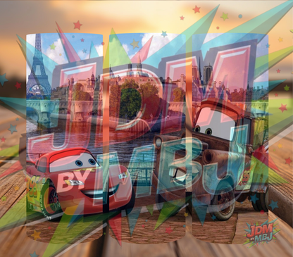 Impresiones por sublimación inspiradas en coches