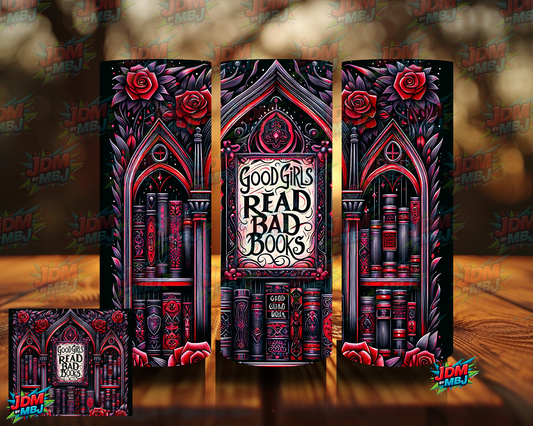 Good Girls Read Bad Books Sublimation Prints