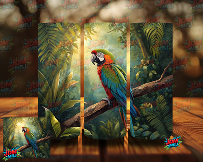 Inspired by Macaw Parrot's Sublimation Prints
